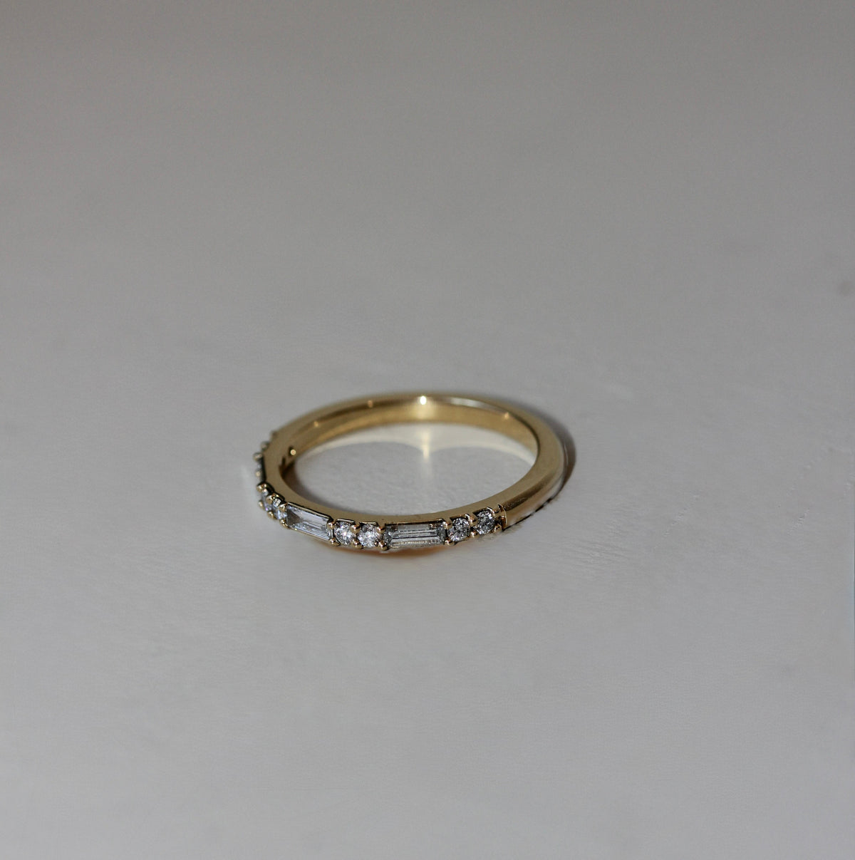 18ct Yellow Gold Baguette Diamond ring |0.32CT