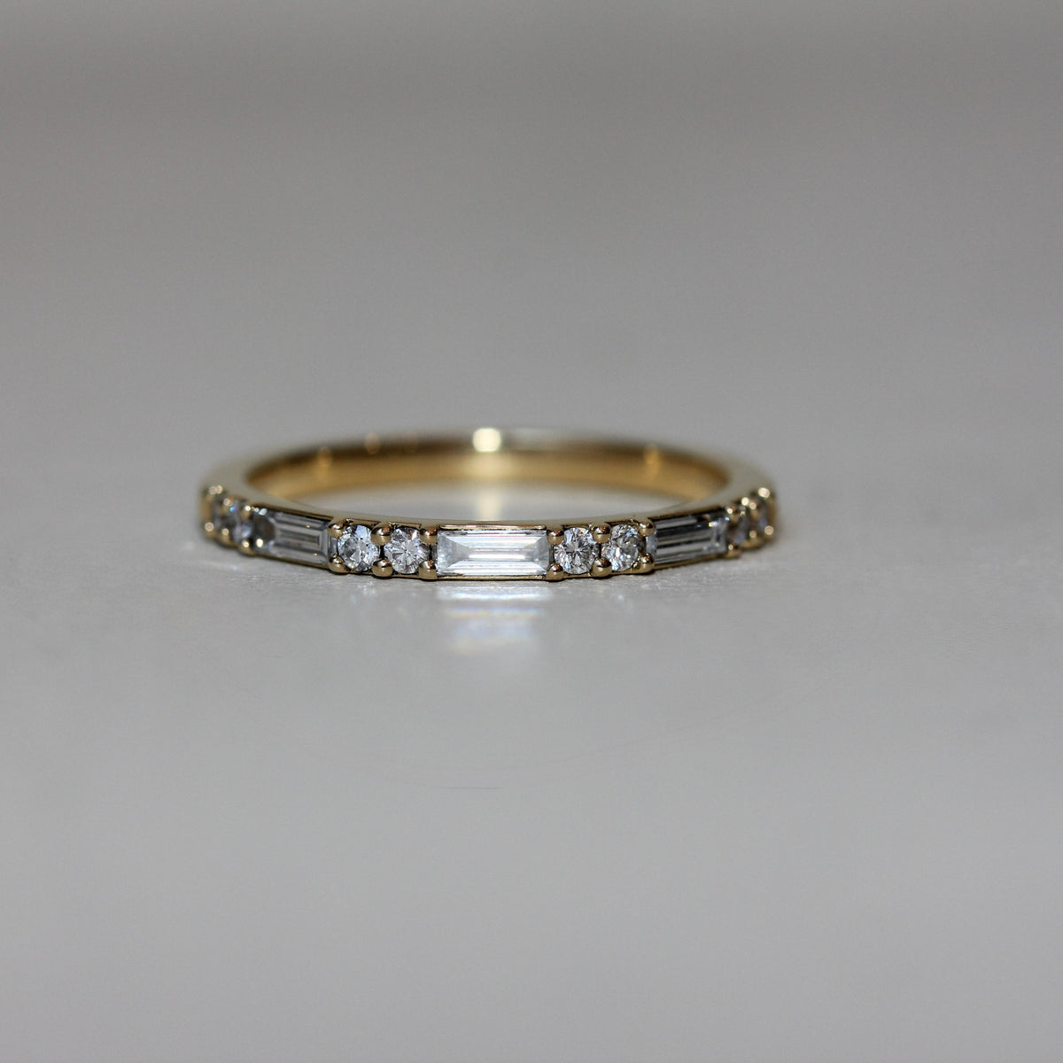 18ct Yellow Gold Baguette Diamond ring |0.32CT