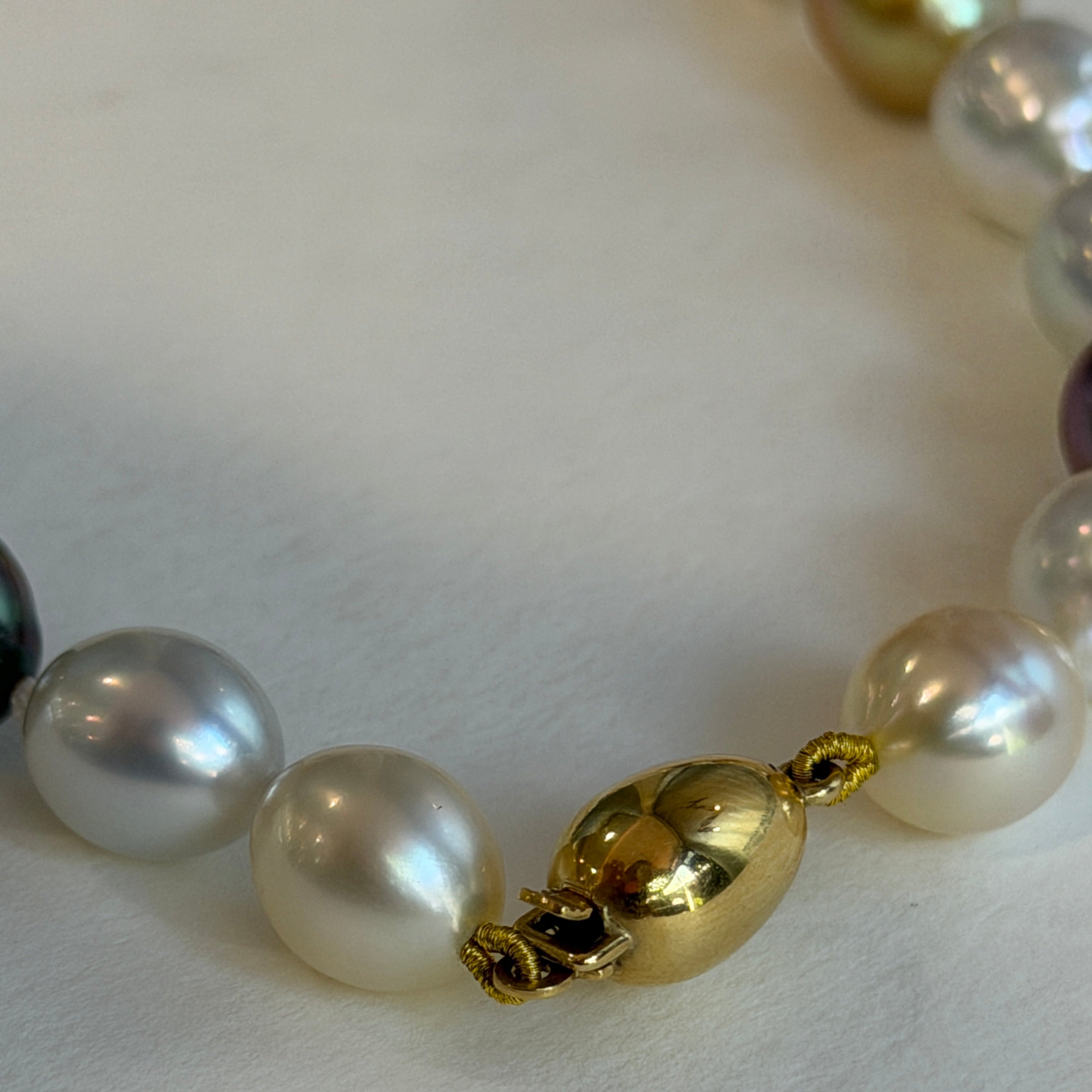 Tahitian and South Sea Pearl Necklace